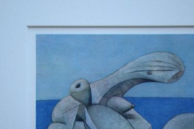 Pablo PICASSO (d’après) - Jeunes filles au bord de la mer, 1946 - Héliogravure signée 2