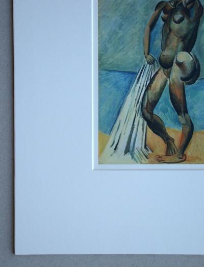 Pablo PICASSO (d’après) - Baigneuse, 1946 - Héliogravure signée 2