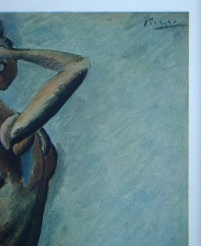 Pablo PICASSO (d’après) - Baigneuse, 1946 - Héliogravure signée 2