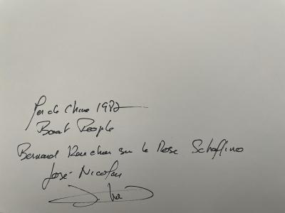 José Nicolas - Mer de Chine, Rose Schaffino 1987 - Tirage argentique 2
