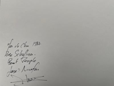 Jose Nicolas - Le Rose Schaffino 1987 - Tirage argentique 2
