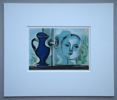Pablo PICASSO (d’après) - La tête, 1946 - Héliogravure signée 2