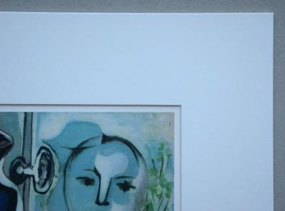 Pablo PICASSO (d’après) - La tête, 1946 - Héliogravure signée 2