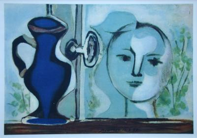 Pablo PICASSO (d’après) - La tête, 1946 - Héliogravure signée