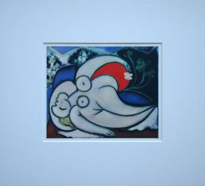 Pablo PICASSO (d’après) - Nu, 1946 - Héliogravure signée 2