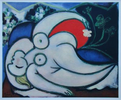 Pablo PICASSO (d’après) - Nu, 1946 - Héliogravure signée 2