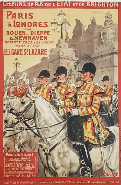 Maurice Toussaint - Railways, 1900 - Original poster 2