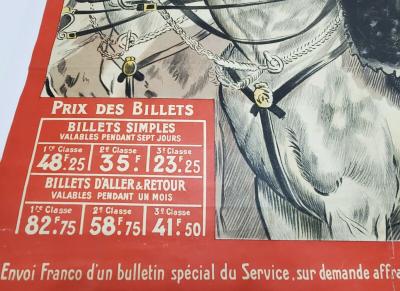 Maurice Toussaint - Railways, 1900 - Original poster 2