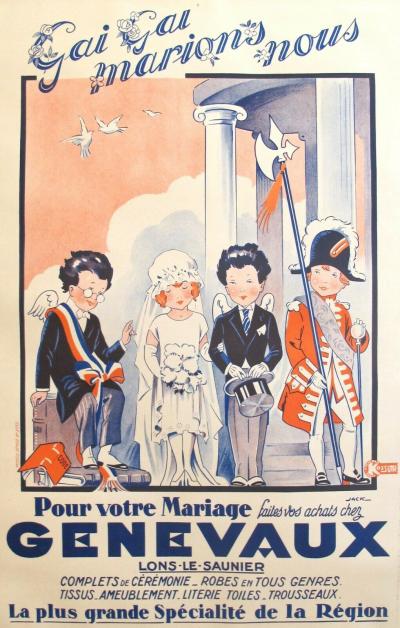 Richard Jack, Gay Gay Let’s Get Married, original poster, 1925 2