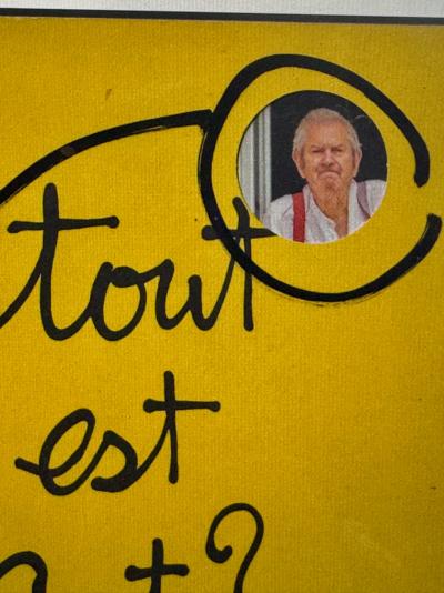 Ben Vautier - Tout est art ? - 2016 - Feutre - Signé 2