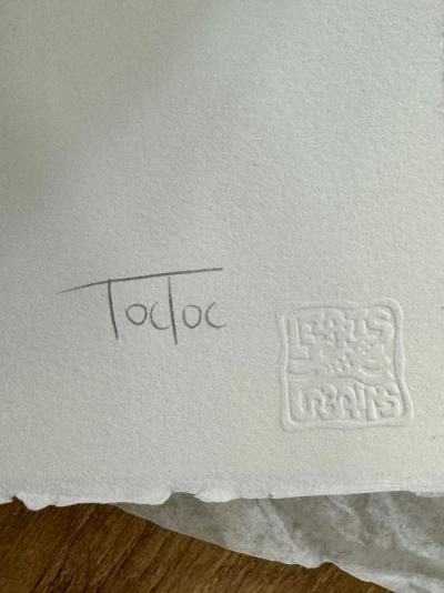 TOCTOC - Terre-Duduss - 2020 - Lithographie signée au crayon 2