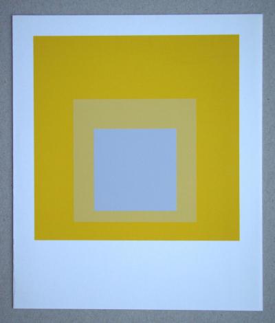 Josef ALBERS - Homage to the Square - Selected, 1971 - Original silkscreen print 2