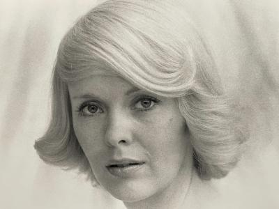 Ewa Rudling -Portrait de Jean Seberg 1980 - Tirage argentique 2