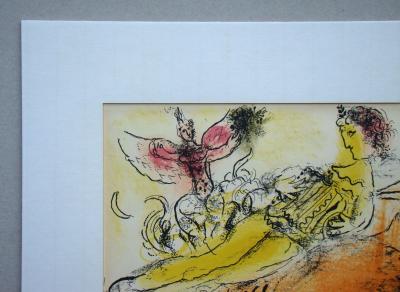 Marc CHAGALL - L’Accordéoniste, 1957 - Lithographie originale 2
