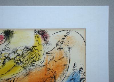 Marc CHAGALL - L’Accordéoniste, 1957 - Lithographie originale 2