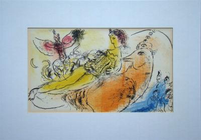 Marc CHAGALL - L’Accordéoniste, 1957 - Lithographie originale 2