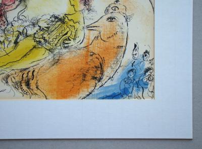 Marc CHAGALL - L’Accordéoniste, 1957 - Lithographie originale 2