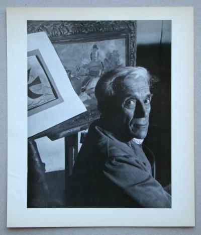 Georges BRAQUE (d'après) - Portrait, 1957 - Photographie offset 2