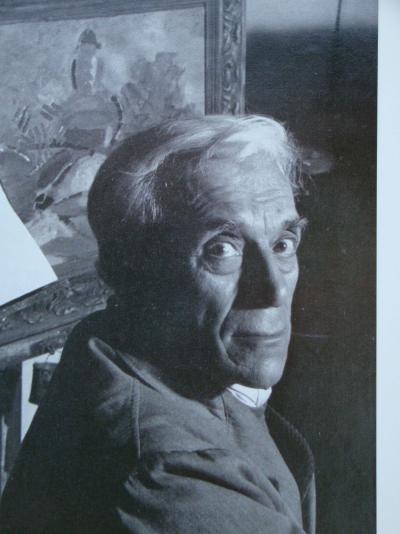 Georges BRAQUE (d'après) - Portrait, 1957 - Photographie offset 2