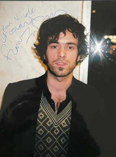 Gérard FOUQUET -  Romain Duris, autographe original sur le tirage d'époque, cachet de l’auteur au dos 2