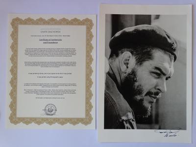 Révolution cubaine - Che Guevara, signé à la main 2