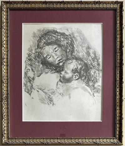 Pierre-Auguste RENOIR - Maternité, Lithographie originale 2