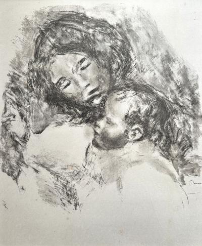 Pierre-Auguste RENOIR - Maternité, Lithographie originale 2