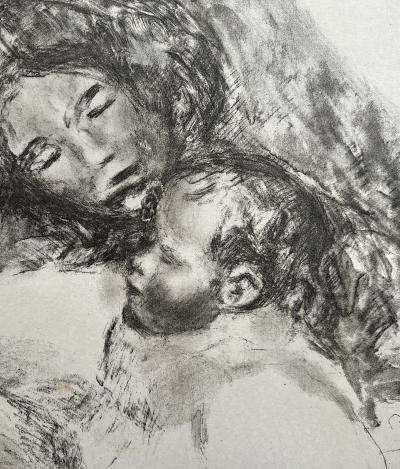 Pierre-Auguste RENOIR - Maternité, Lithographie originale 2