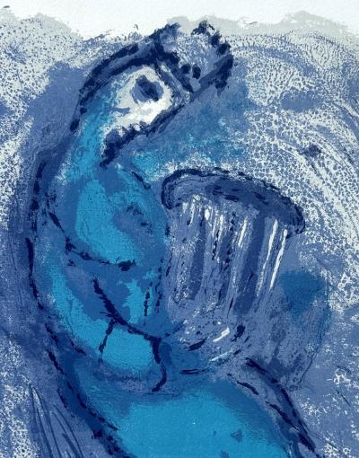 Marc CHAGALL - Le Roi David, 1956 - Lithographie originale 2