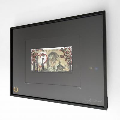 Cisco - love, 2026 - Acrylique sur billet 2