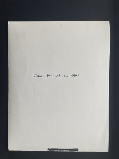 Anonyme - Jane Fonda 1965 - Tirage argentique 2