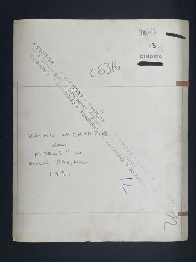 Anonyme - Marius 1931 - Tirage argentique 2