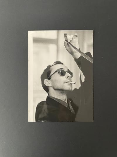 Philippe R. Doumic - Jean-Luc Godard 1959 - Tirage argentique 2