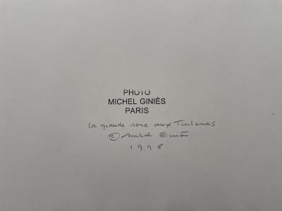 Michel Giniès - La Grande Roue aux Tuileries - Tirage argentique 2