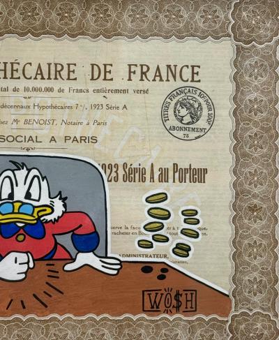 WO$h - Sans titre -  2023 - Feutres Posca sur papier - Signé 2