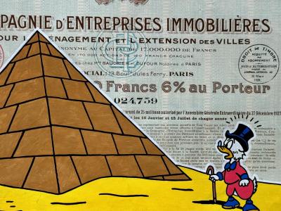 WO$h - Sans titre -  2023 - Feutres Posca sur papier - Signé 2