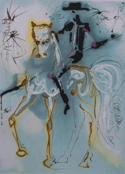 Salvador DALI (d’après) : Le Picador, Lithographie signée 2