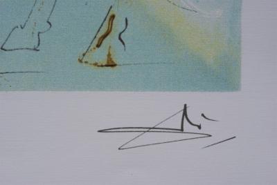 Salvador DALI (d’après) : Le Picador, Lithographie signée 2