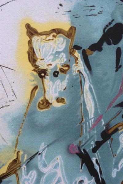 Salvador DALI (d’après) : Le Picador, Lithographie signée 2