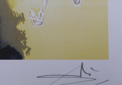 Salvador DALI (after): Pegasus, Signed lithograph, 500 copies 2