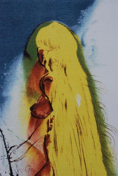 Salvador DALI (d’après) : Lady Godiva, Lithographie signée, 500ex 2