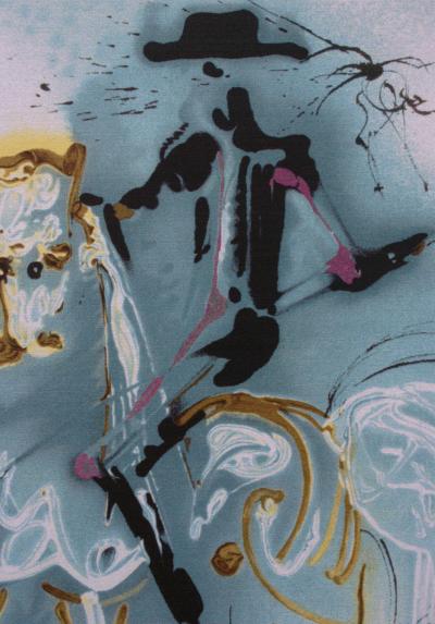 Salvador DALI (d’après) : Le Picador, Lithographie signée, 500ex 2