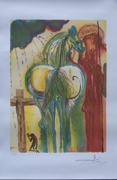 Salvador DALI (d’après) : Centurion, Lithographie signée, 500ex 2