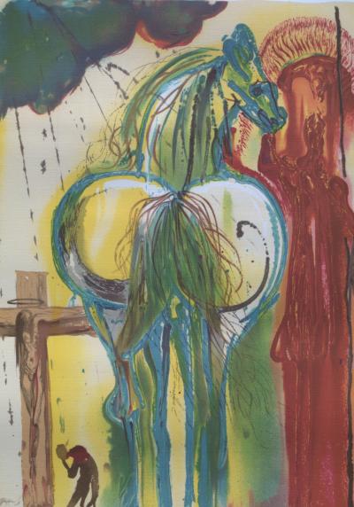 Salvador DALI (d’après) : Centurion, Lithographie signée, 500ex 2