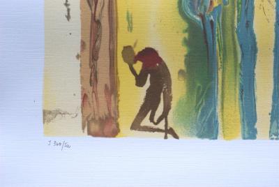 Salvador DALI (d’après) : Centurion, Lithographie signée, 500ex 2