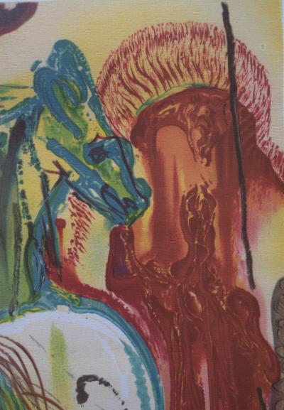 Salvador DALI (d’après) : Centurion, Lithographie signée, 500ex 2