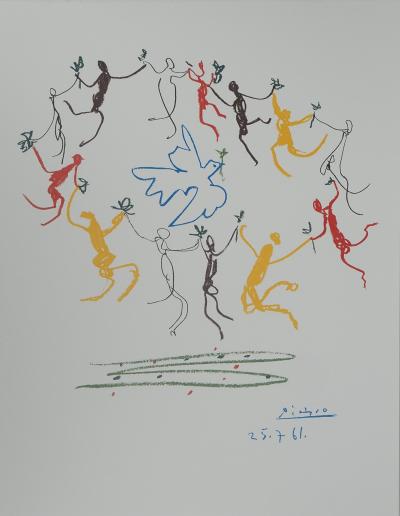 Pablo PICASSO : Ronde de la jeunesse - Lithographie signée 2