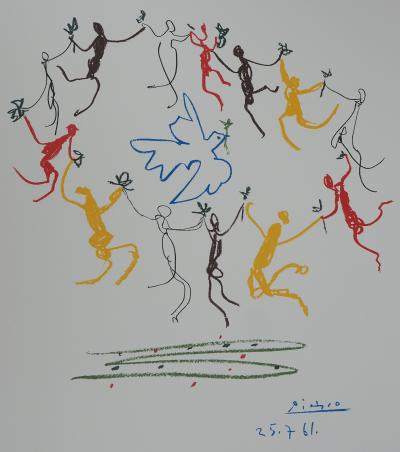 Pablo PICASSO : Ronde de la jeunesse - Lithographie signée 2