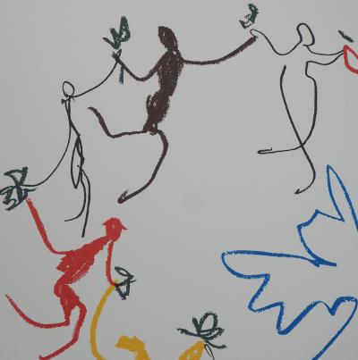 Pablo PICASSO : Ronde de la jeunesse - Lithographie signée 2