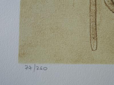 Jean-Paul CLEREN - Chevelure d’or -  Lithographie Originale  signée 2